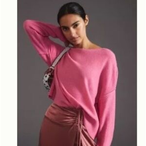 Pilcro Lani Cashmere Boatneck Sweater from Anthropologie